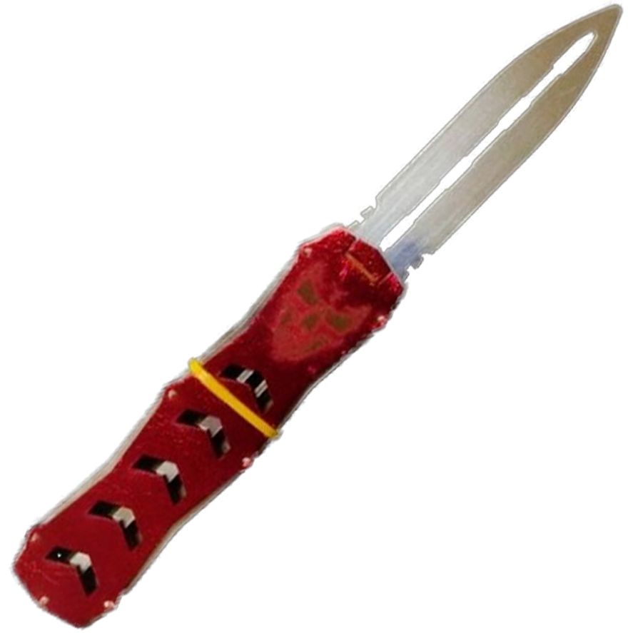 Сувенирный деревянный нож Сувенир-декор Выкидуха Стрелка ST-RED (Красный) - фото 1