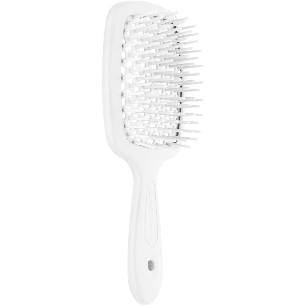Щітка для волосся Janeke Small Superbrush, 17,5х7 см, біла - фото 2