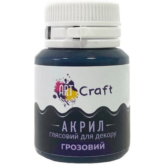 Акриловая краска ArtCraft глянцевая Грозовая AG-7511 20 мл - фото 1