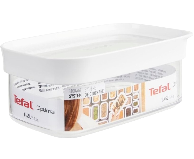 Ємність Tefal Optima для зберігання сипучих продуктів, 0.45 л (N1140910) - фото 1