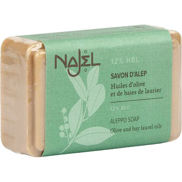 Алеппское мыло Najel Aleppo Soap 12% лаврового масла 100 г - фото 1