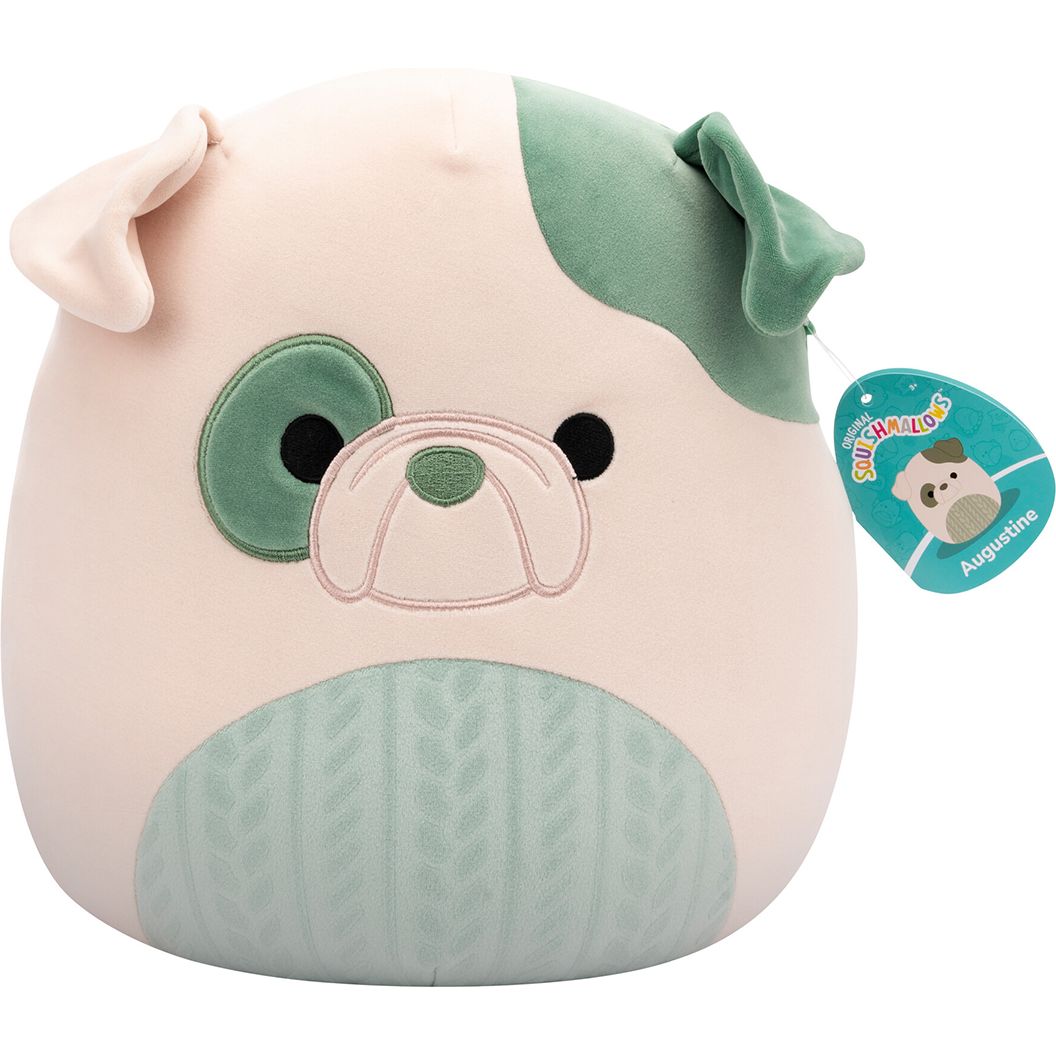 Мягкая игрушка Squishmallows Бульдог Августин 30 см (SQCR06691) - фото 7