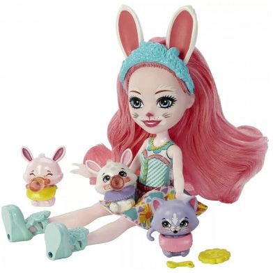 Кукла Enchantimals Кролик Бри и Твист Друзья-малыши (HLK85) - фото 5