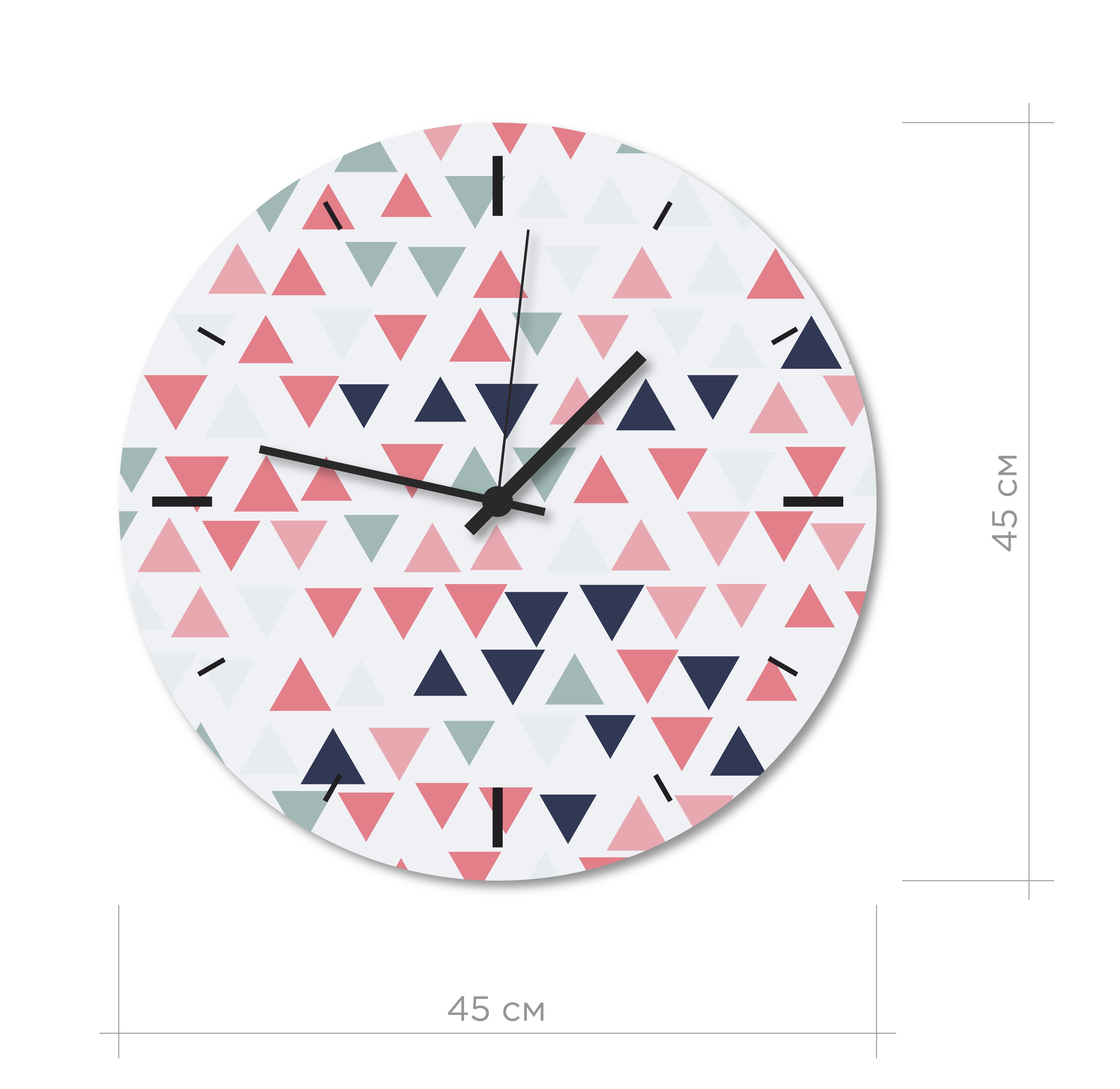 Настенные часы Art-Life Collection, 45x45 см, разноцвет (1 Pvh 24 45x45) - фото 1
