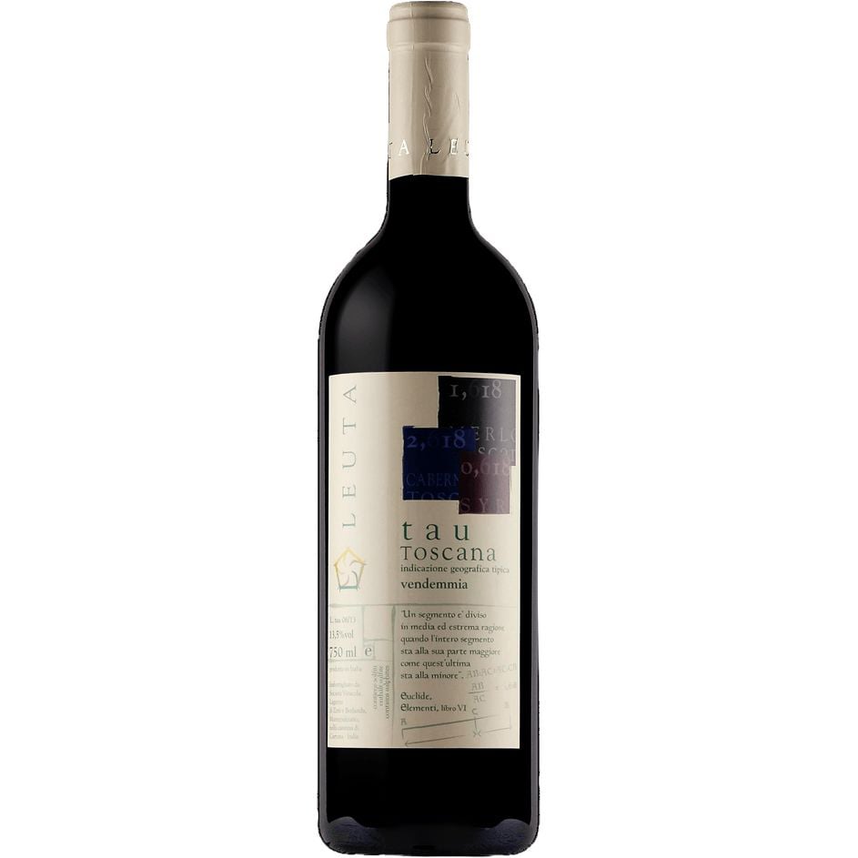 Вино Leuta Tau Rosso Toscana IGT 2014 червоне сухе 0.75 л - фото 1