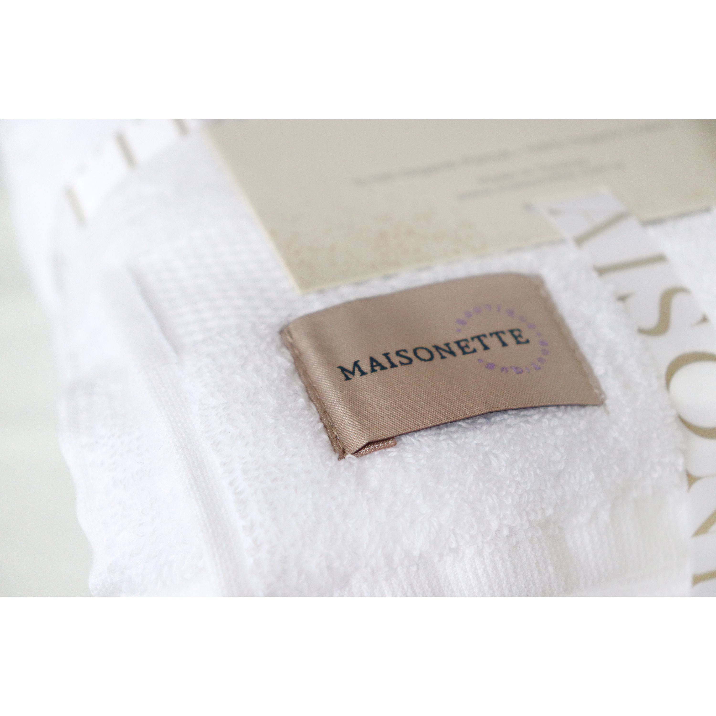 Набір рушників Maisonette Elegance 76x51 см 2 шт. білий (40412) - фото 3