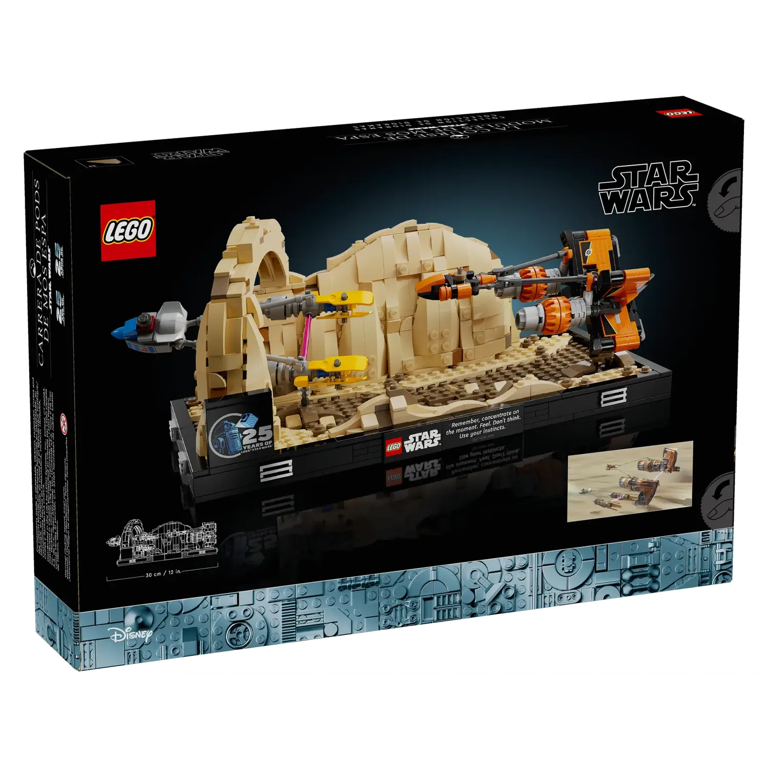 Конструктор LEGO Star Wars Діорама Mos Espa Podrace 718 деталей (75380) - фото 12