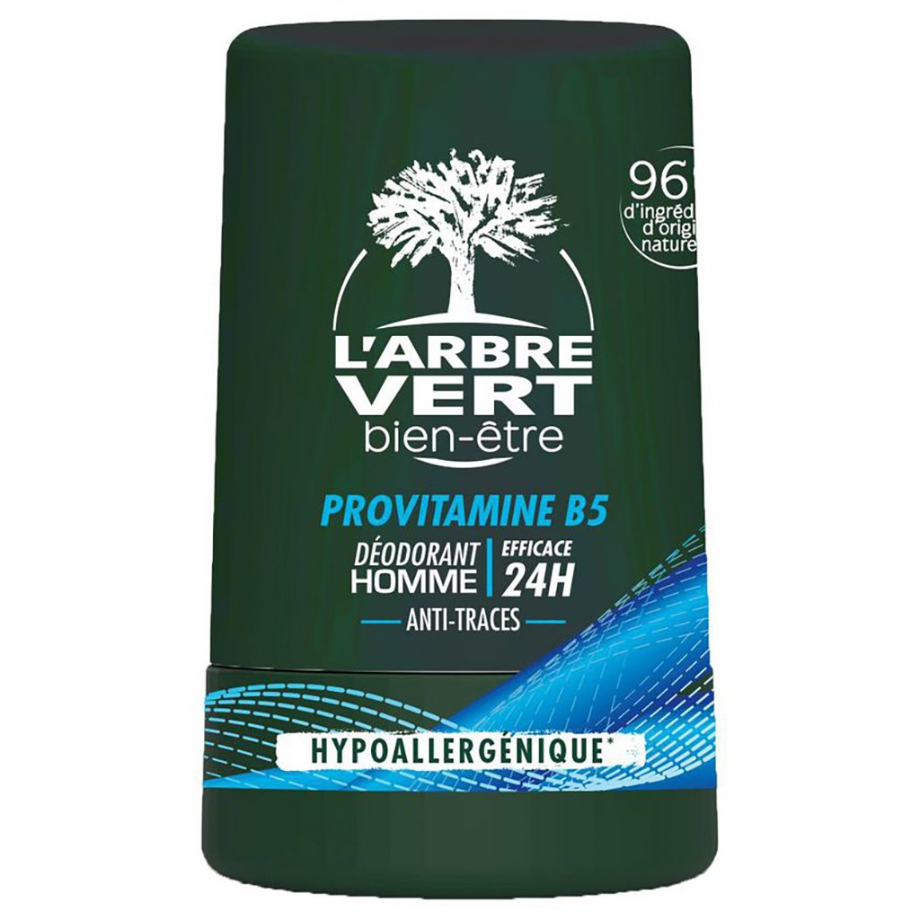 Дезодорант L'Arbre Vert для чоловіків з провітаміном В5, 50 мл - фото 1