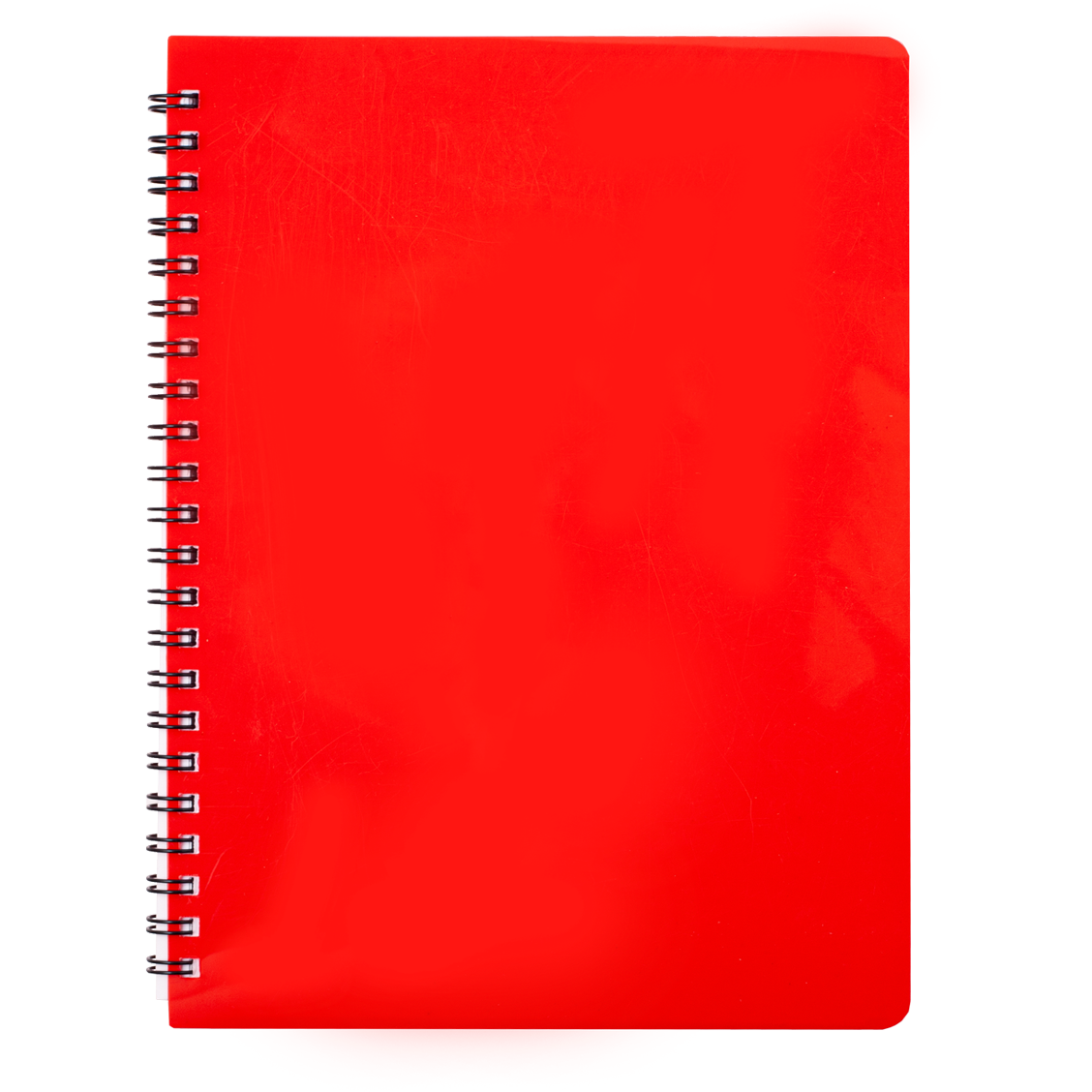Тетрадь для записей Buromax Gloss А6 в клетку 80 листов красная (BM.24652151-05) - фото 1