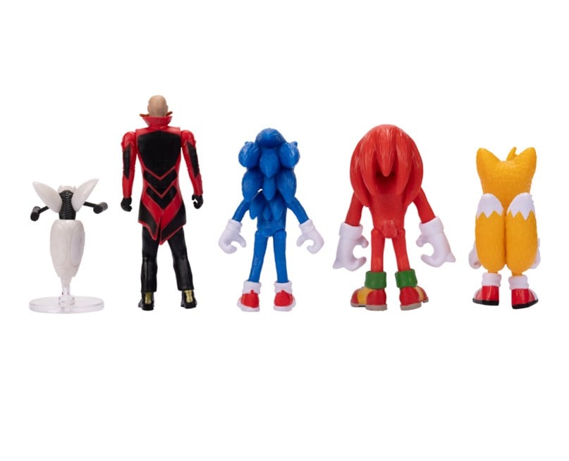Набір ігрових фігурок Sonic the Hedgehog 2 Сонік та друзі, 5 фігурок, 6 см (412684) - фото 4
