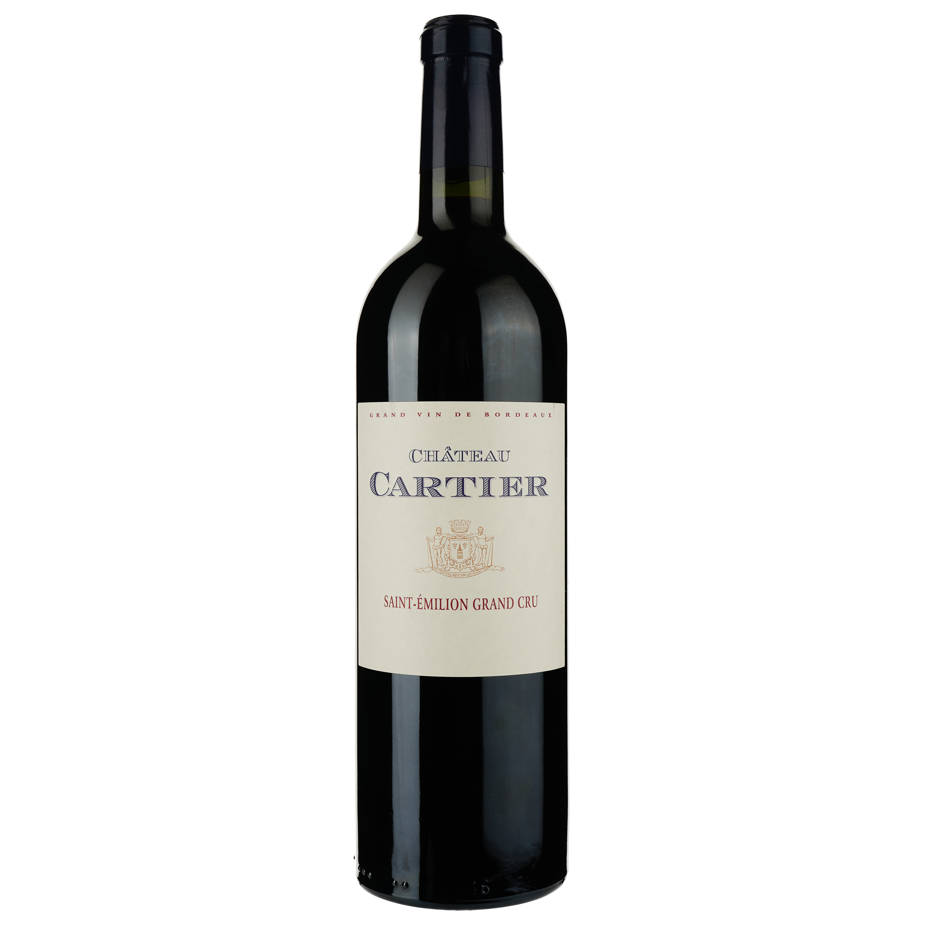 Вино Chateau Cartier 2019, красное, сухое, 0.75 л - фото 1