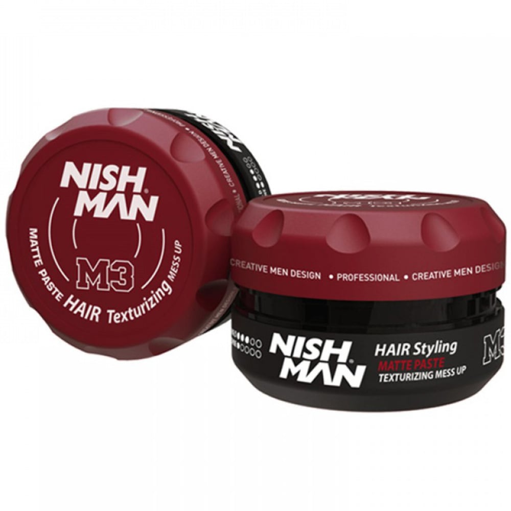 Матова паста для укладки волосся Nishman Hair Styling Matte Paste M3 100 мл - фото 1