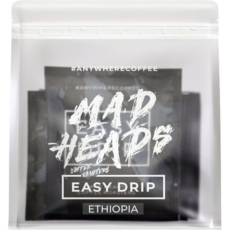 Кава в дріп-пакетах Madheads Coffee Roasters Easy Drip box Ethiopia Kochere Biloya Gr. 1 10 шт. - фото 1