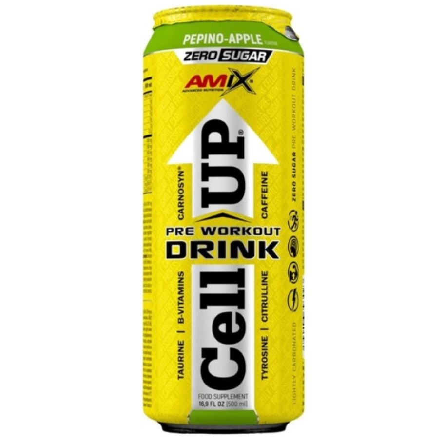 Передтренувальний комплекс Amix Pro CellUP Pre Workout Яблуко 500 мл - фото 1