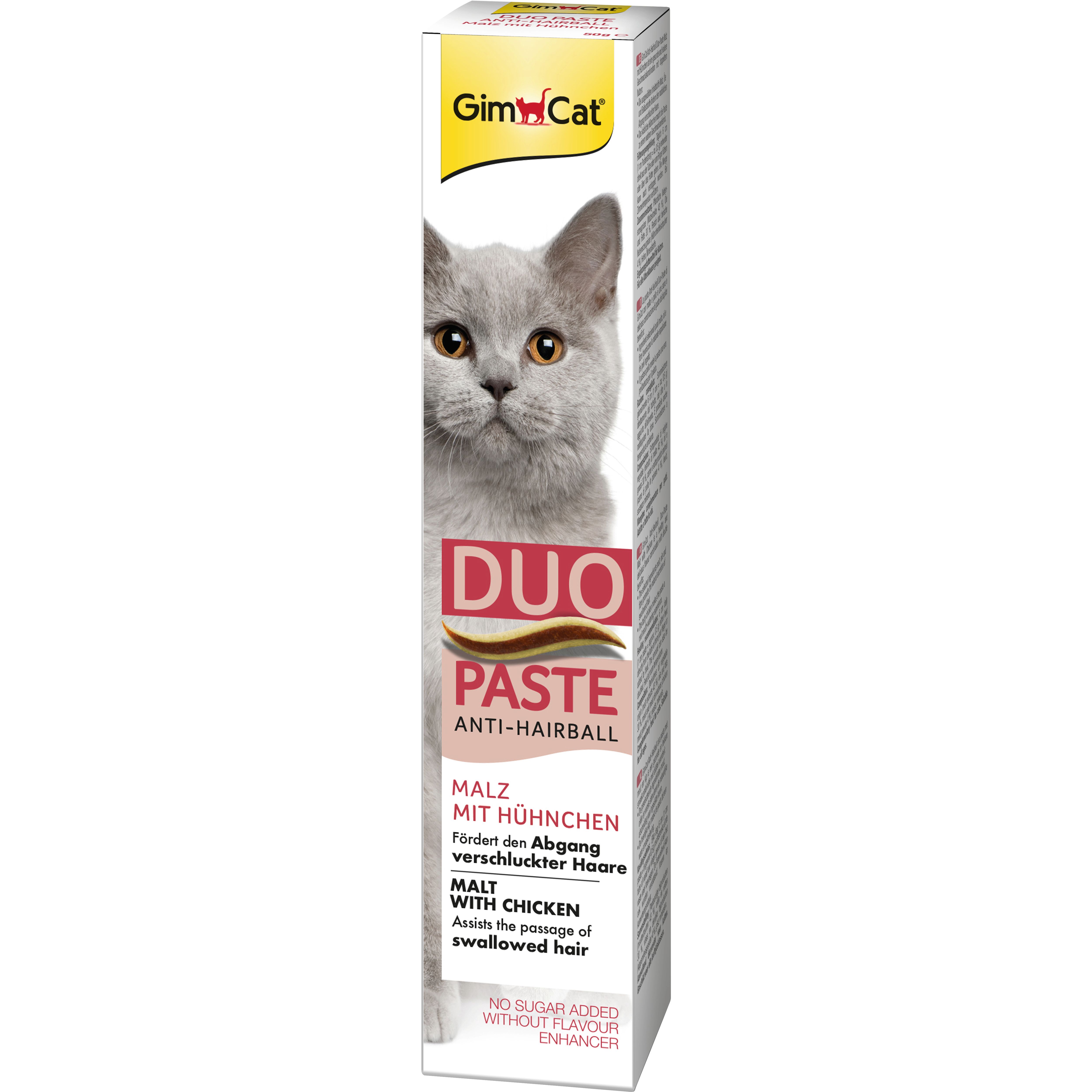 Паста для котів GimCat Duo Paste Anti-hairball курка та солод 50 г (G-427201) - фото 2