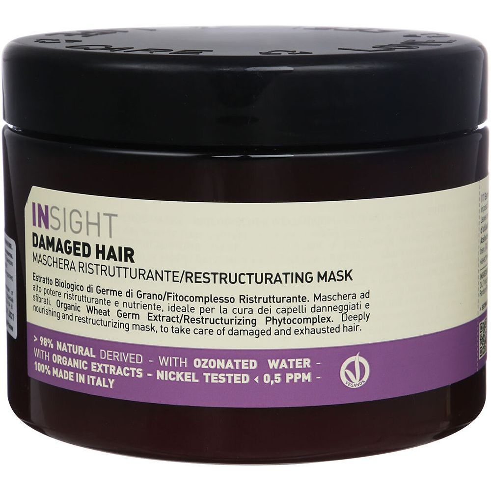 Маска Insight Damaged Hair Restructurizing Mask Восстанавливающая 500 мл - фото 1