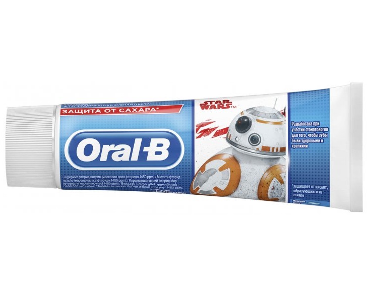 Зубная паста Oral-B Junior Star Wars, 75 мл - фото 2