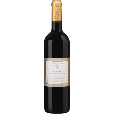 Вино Vins de Pierre Richard Chateau Bel Eveque Corbiéres, червоне, сухе, 0,75 л - фото 1