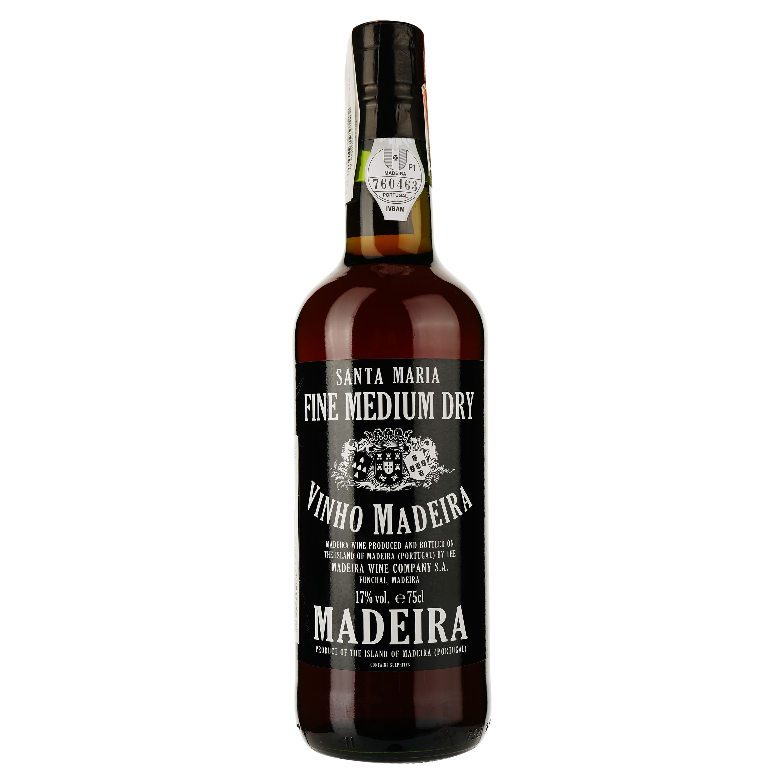 Вино Santa Maria Madeira 3 YO Medium Dry, 17,5%, 0,75 л (780008) - фото 1