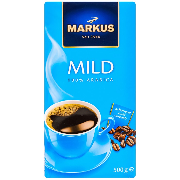Кава мелена Markus Kaffee Mild, 500 г (895439) - фото 1