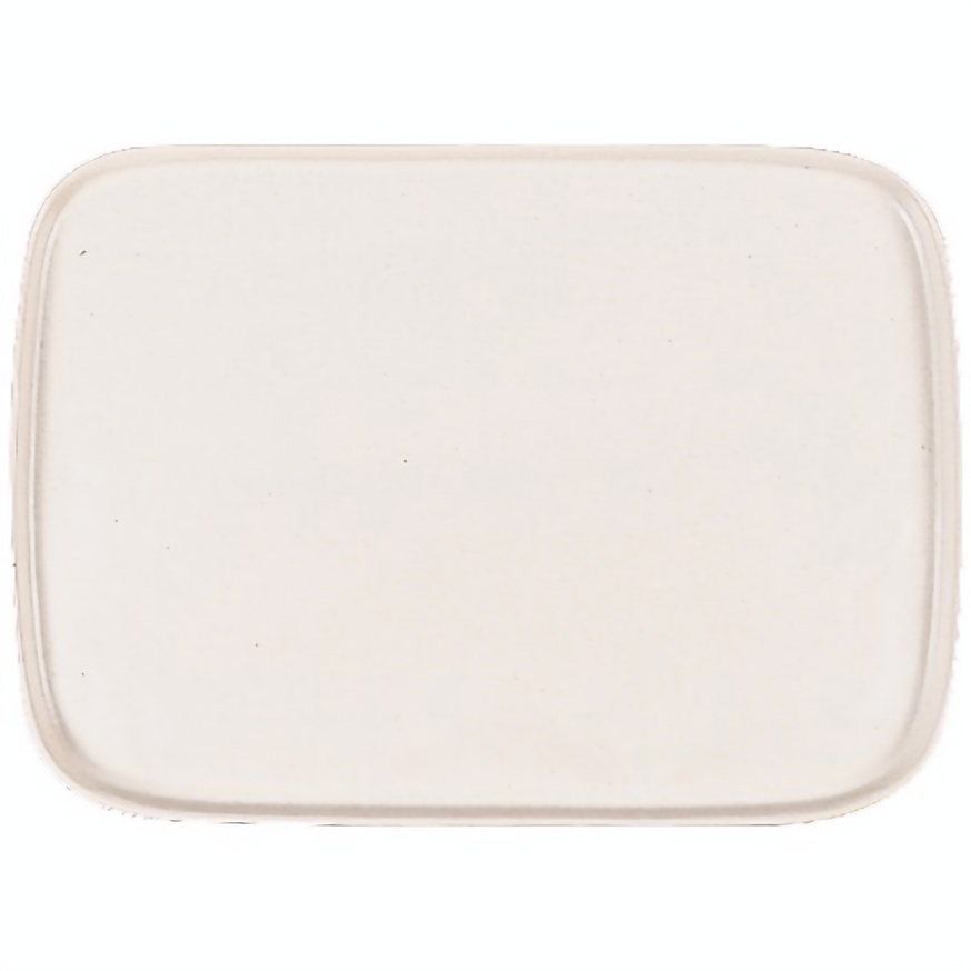 Тарелка прямоугольная D109, 31,7 х 22 см, белая - фото 1