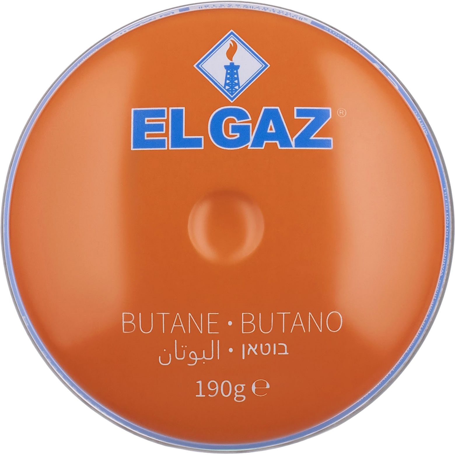 Баллон-картридж газовый El Gaz ELG-100 бутан 190 г (104ELG-100) - фото 2