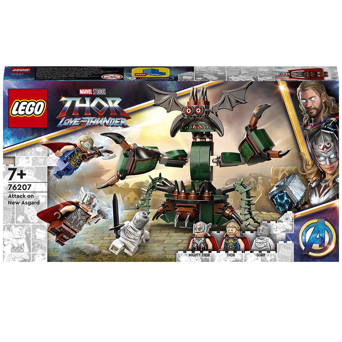 Конструктор LEGO Super Heroes Атака на Новий Асгард, 159 деталей (76207) - фото 1