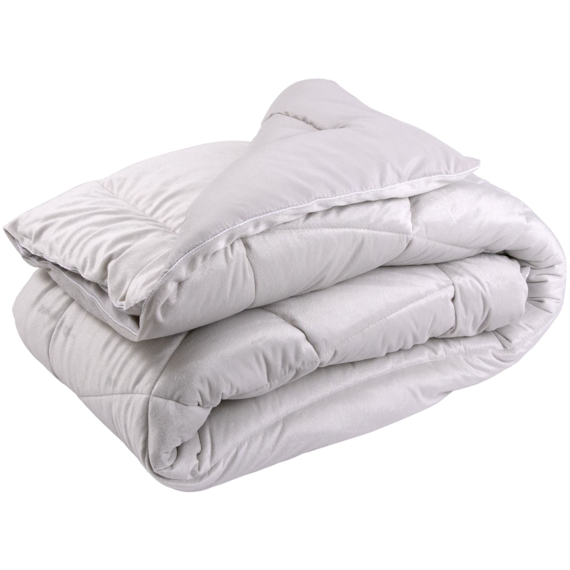 Набор силиконовый Руно Soft Pearl, бежевый: одеяло, 220х200 см + подушка 2 шт., 50х70 см (925.55_Soft Pearl) - фото 5