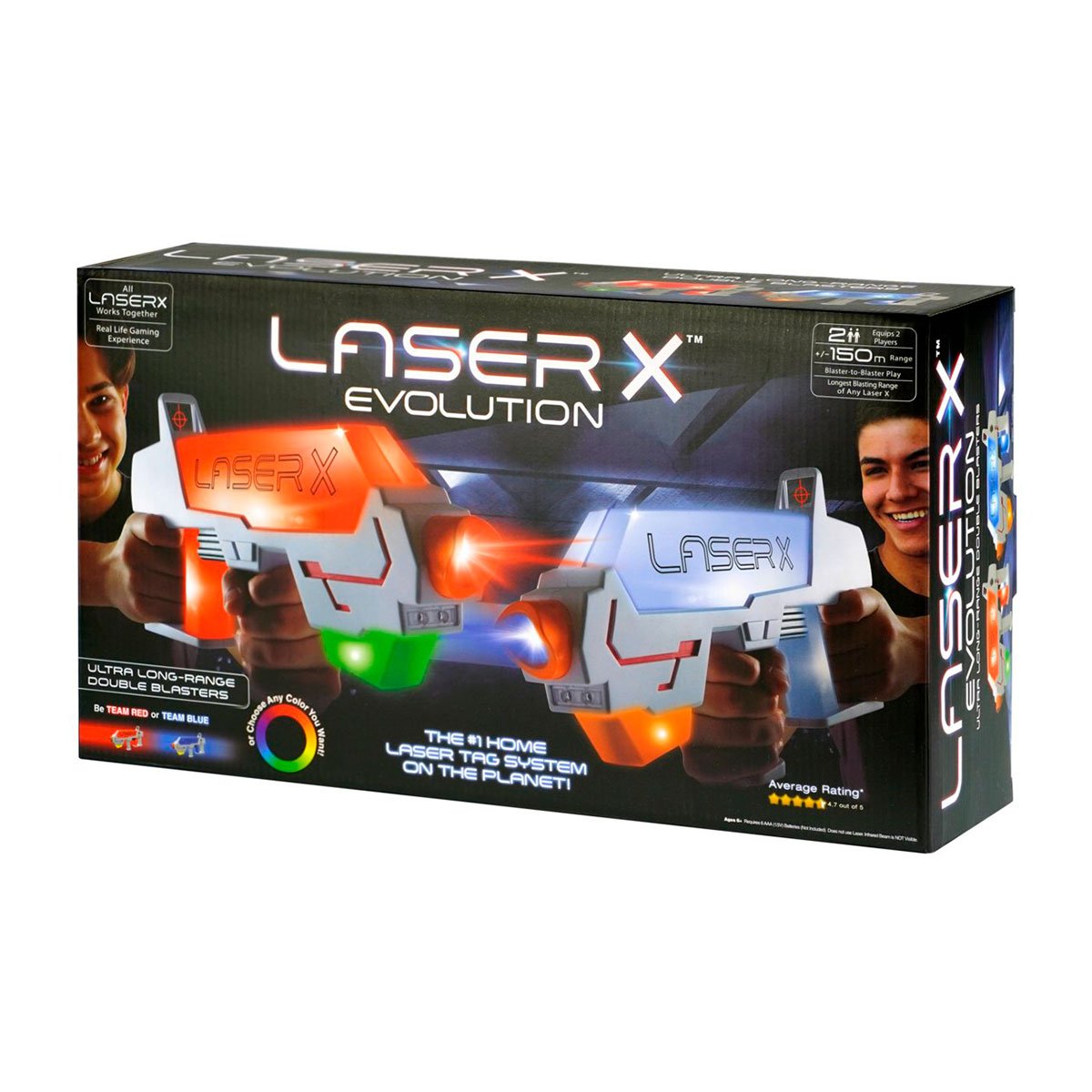 Ігровий набір для лазерних боїв Laser X Revolution Long Range, для двох гравців (88178) - фото 6