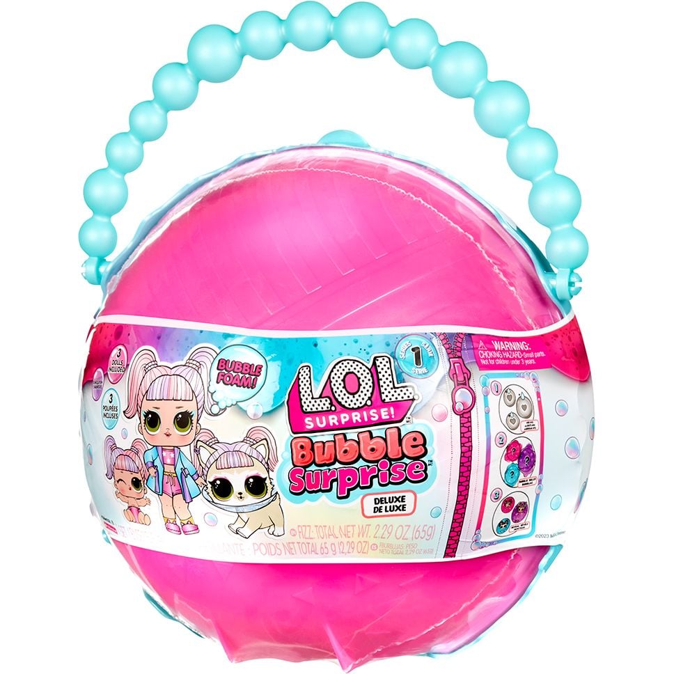 Игровой набор-сюрприз с куклой L.O.L. Surprise Bubble Surprise Deluxe Бабл-сюрприз (119845) - фото 1