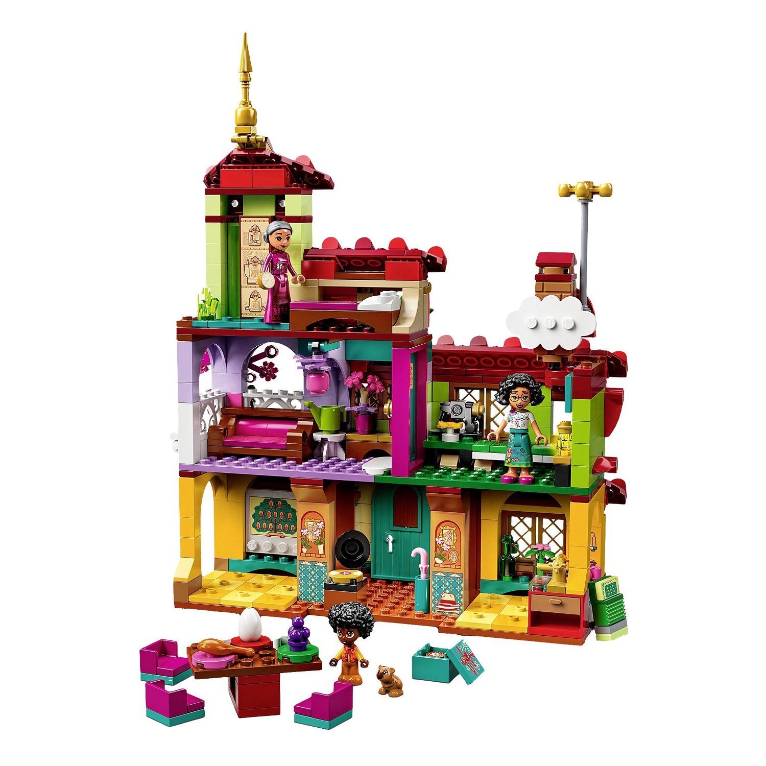 Конструктор LEGO Disney Encanto Будинок сім'ї Мадрігал, 587 деталей (43202) - фото 7