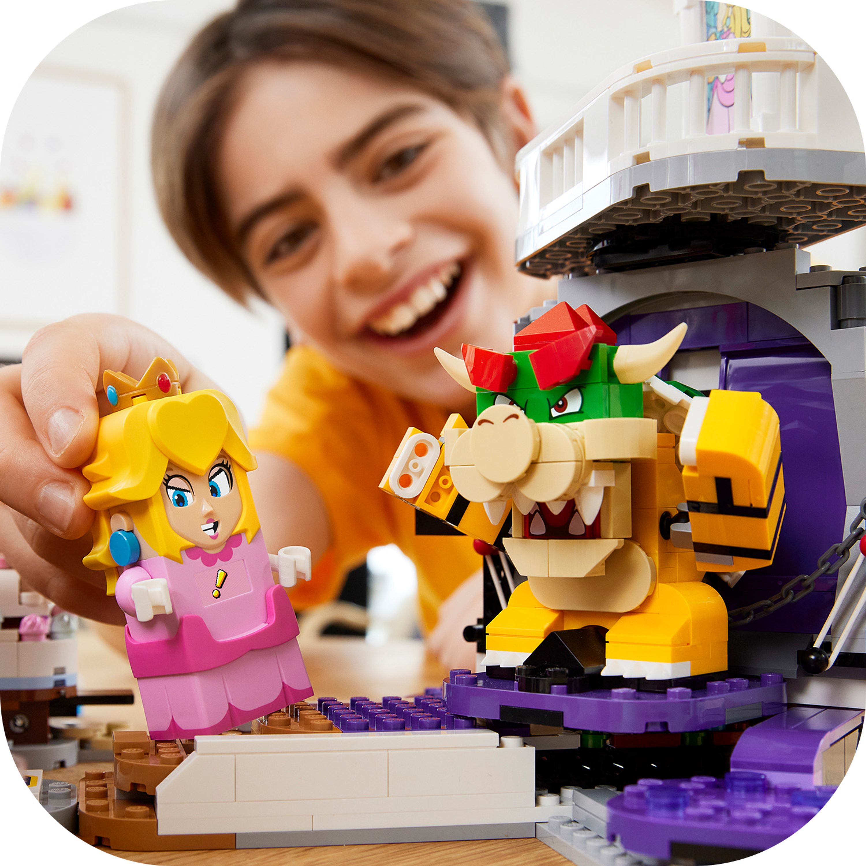 Конструктор LEGO Super Mario Дополнительный набор, Замок Персика, 1216 деталей (71408) - фото 7