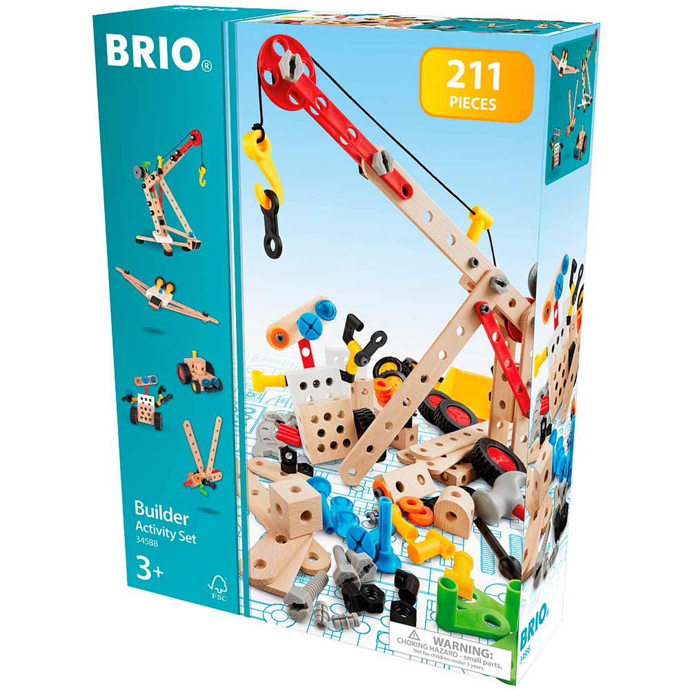 Конструктор Brio Builder, 211 елементів (34588) - фото 1