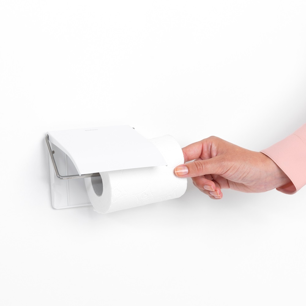 Держатель для туалетной бумаги Brabantia ReNew, белый (414565) - фото 3