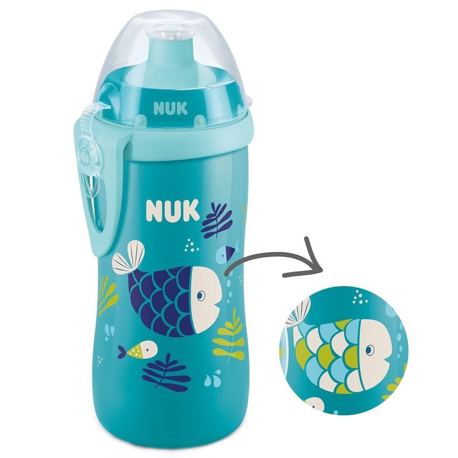 Поильник Nuk Evolution Junior Cup, с рисунком, меняющим цвет, 300 мл (3952427) - фото 2