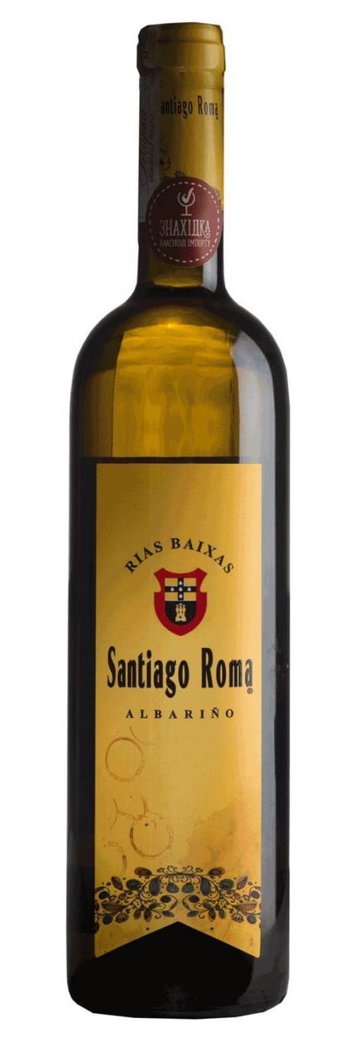 Вино Santiago Roma Albarino DO Rias Baixas, 13%, 0,75 л (675377) - фото 1