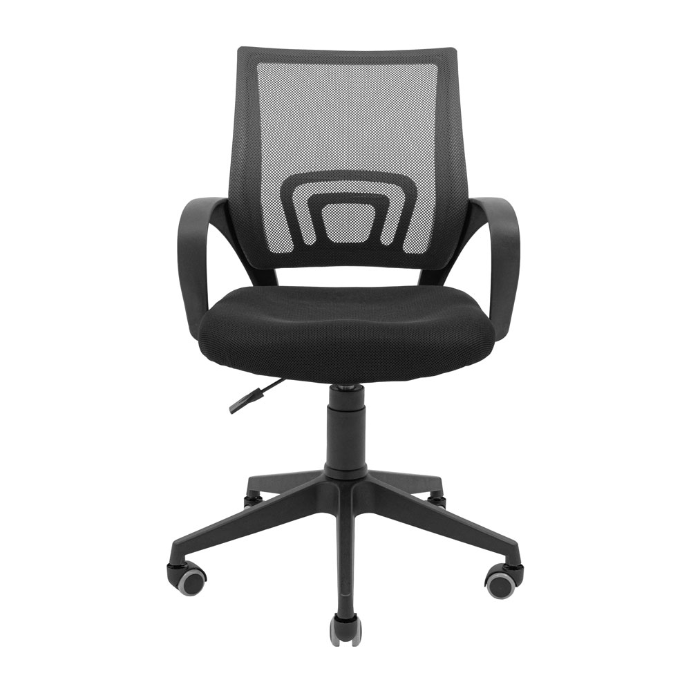 Крісло офісне Richman Спайдер Ю Пластик Піастра сітка чорний + сірий (RCM-1095) - фото 2