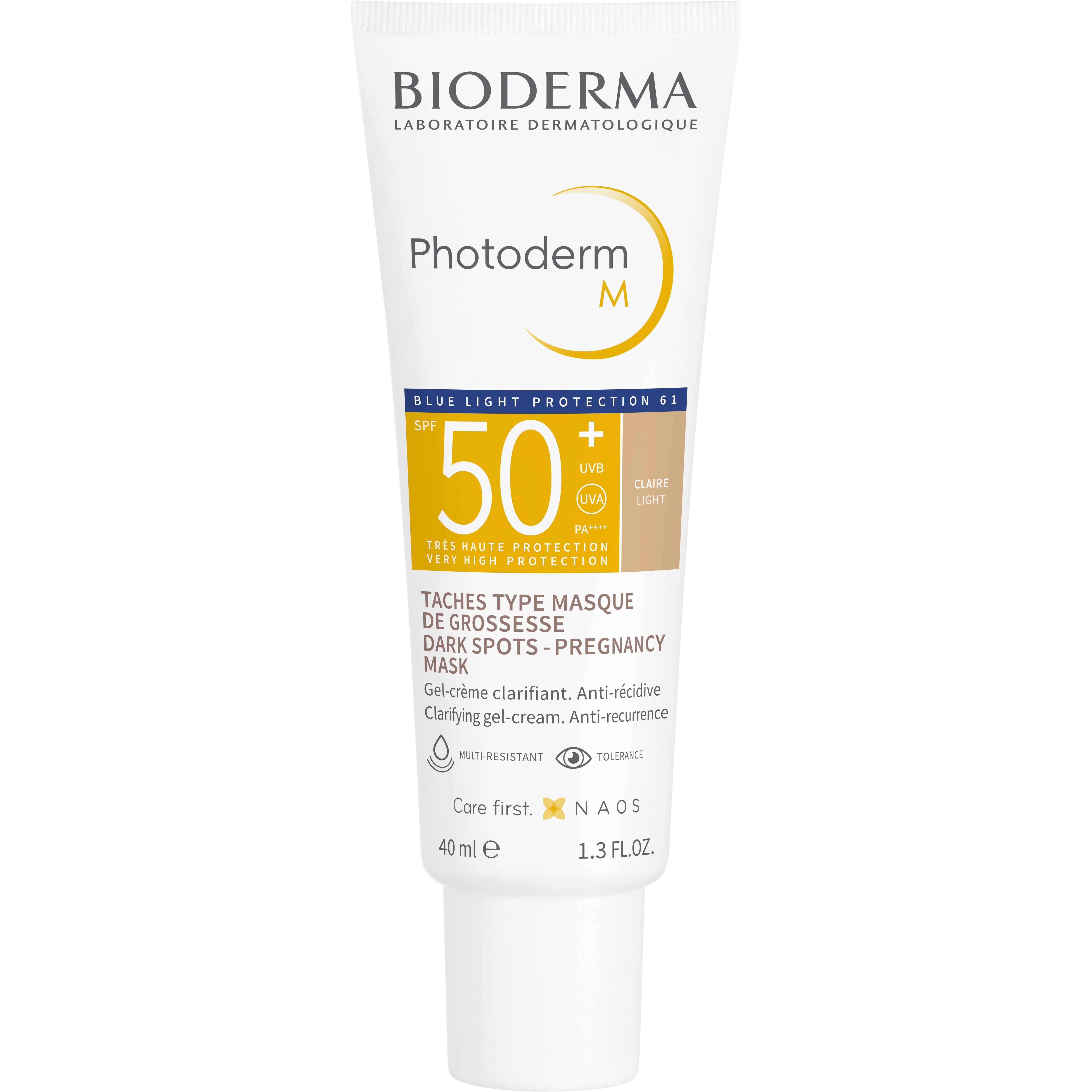 Сонцезахисний крем-гель Bioderma Photoderm Blue Light Protection 61 SPF50+ 40 мл - фото 1