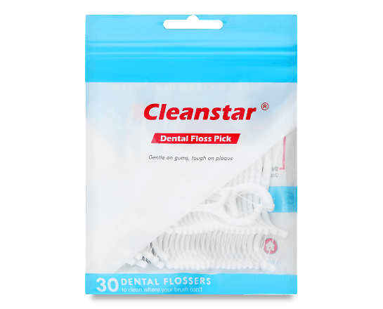 Зубная нить Cleanstar, 30 шт. (651000) - фото 1