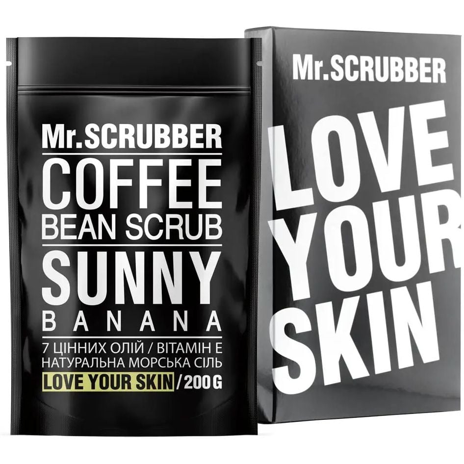 Кофейный скраб для тела Mr.Scrubber Sunny Banana 200 г - фото 1