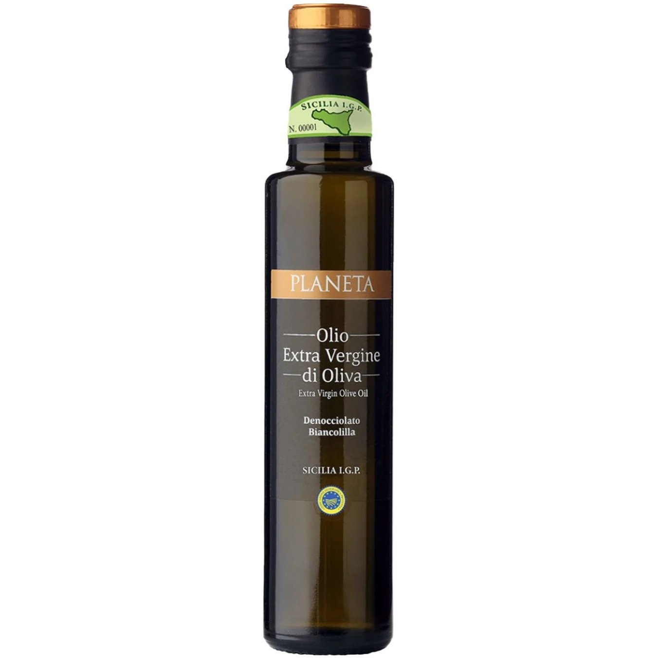 Олія оливкова Planeta Extra Virgin Biancolilla органічна 500 мл - фото 1