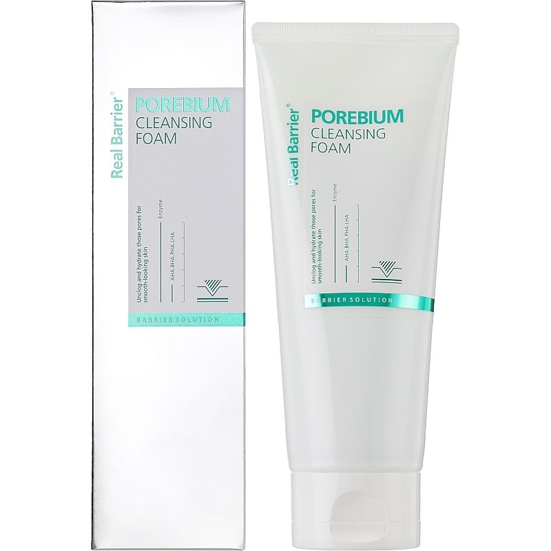 Энзимная пенка Real Barrier Porebium Cleansing Foam 150 мл - фото 2