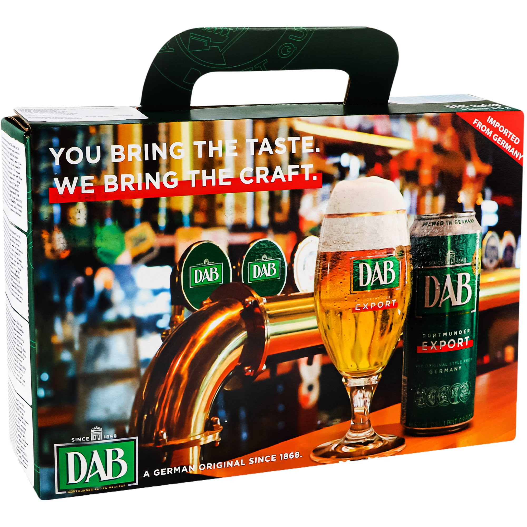 Набор: пиво DAB Export 0.5 л + DAB Wheat Beer 0.5 + DAB Maibock 0.5 + DAB Ultimate Light 0.5 л ж/б - фото 3