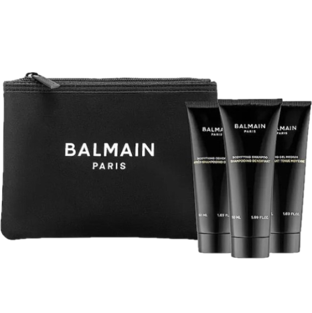 Мужская косметичка Balmain Hair Travel Size Gift Set Уход за волосами - фото 1