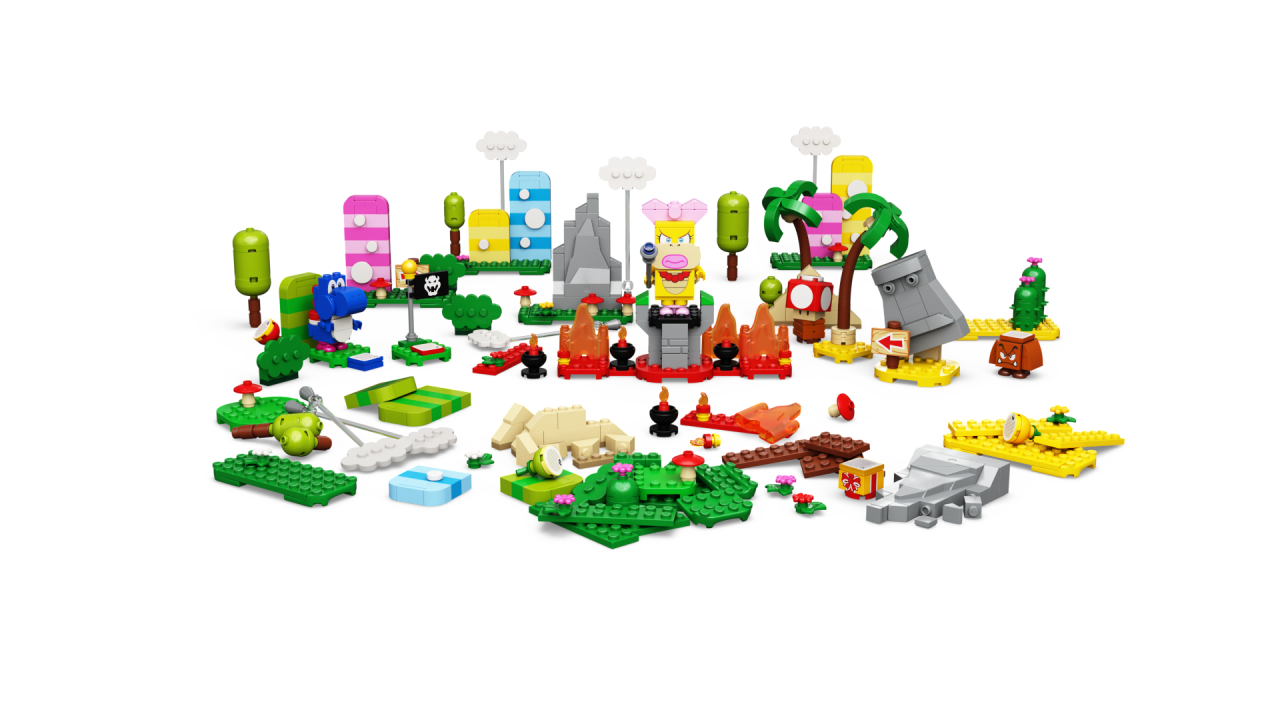 Конструктор LEGO Super Mario Набор для творчества для мастеров, 588 деталей (71418) - фото 3
