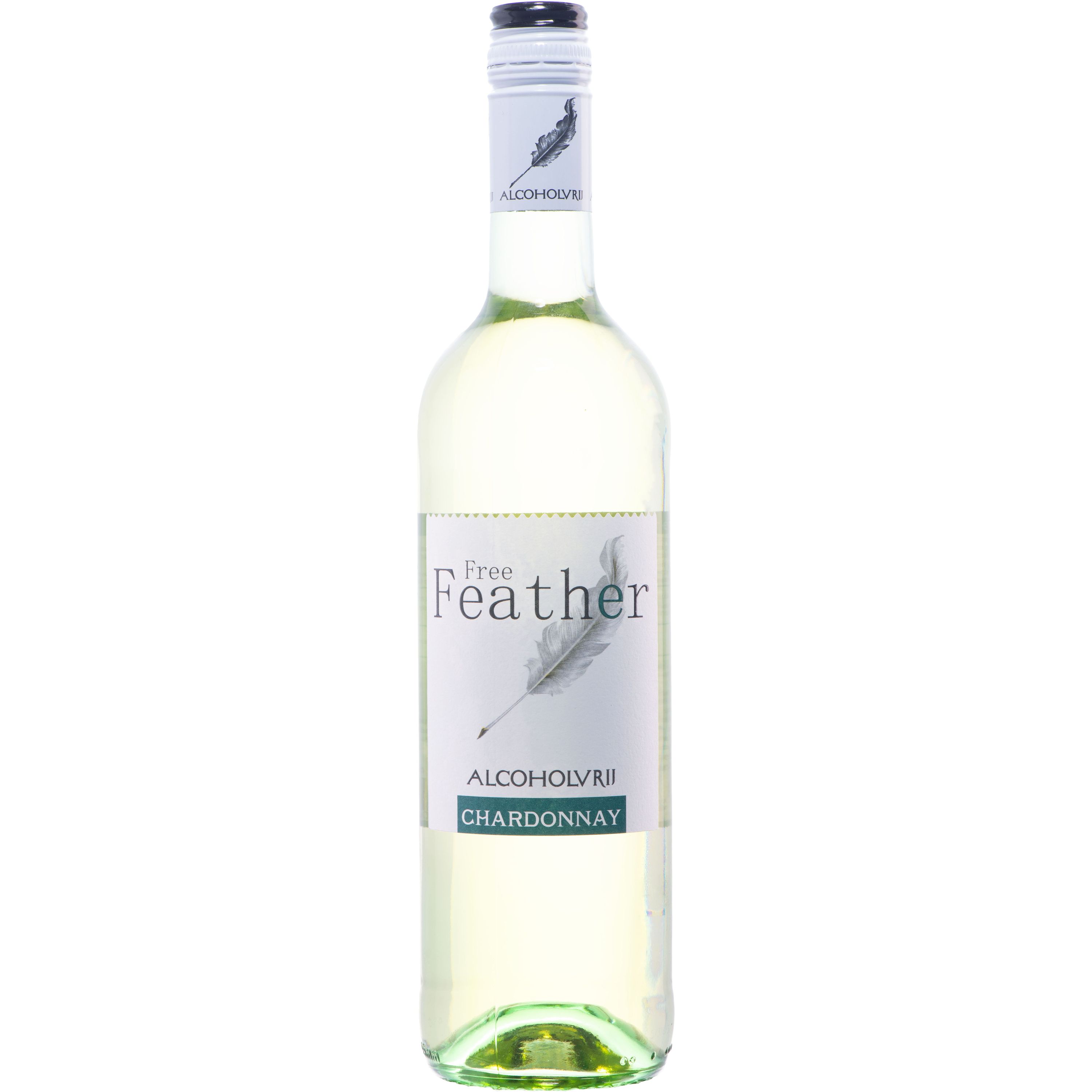 Вино безалкогольне Free Feather Alcoholfree Chardonnay біле напівсолодке 0.75 л - фото 1