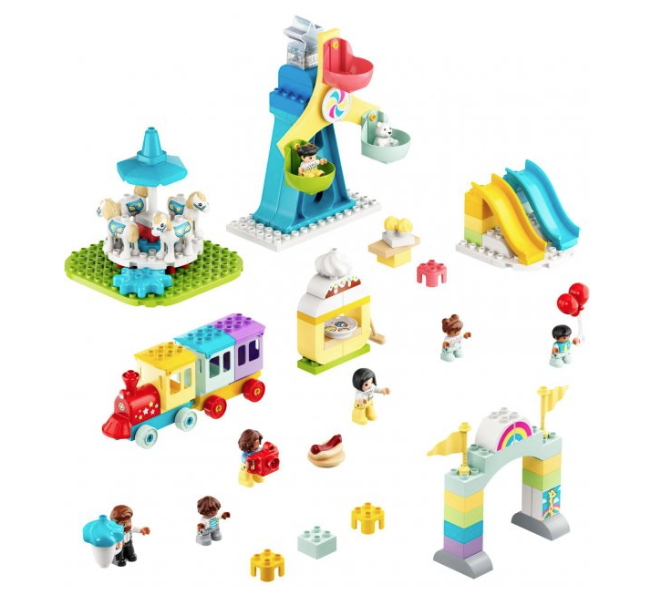 Конструктор LEGO DUPLO Town Парк развлечений, 95 деталей (10956) - фото 2