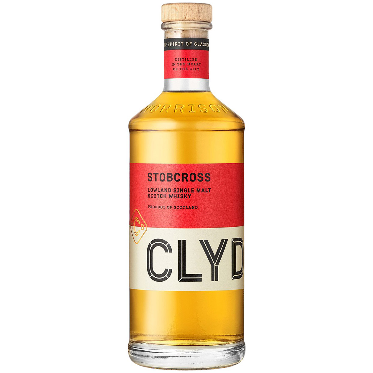 Виски Clydeside Stobcross Lowland Single Malt Scotch Whisky 46% 0.7 л - фото 1