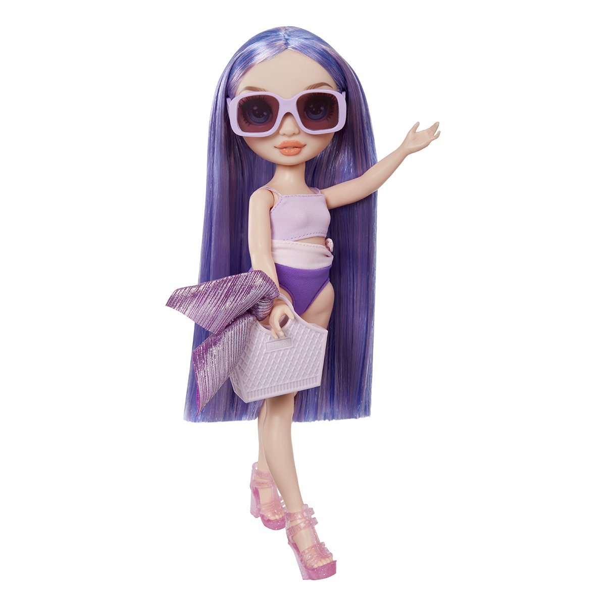 Кукла Rainbow High Swim & Style Violet с аксессуарами (507314) - фото 4