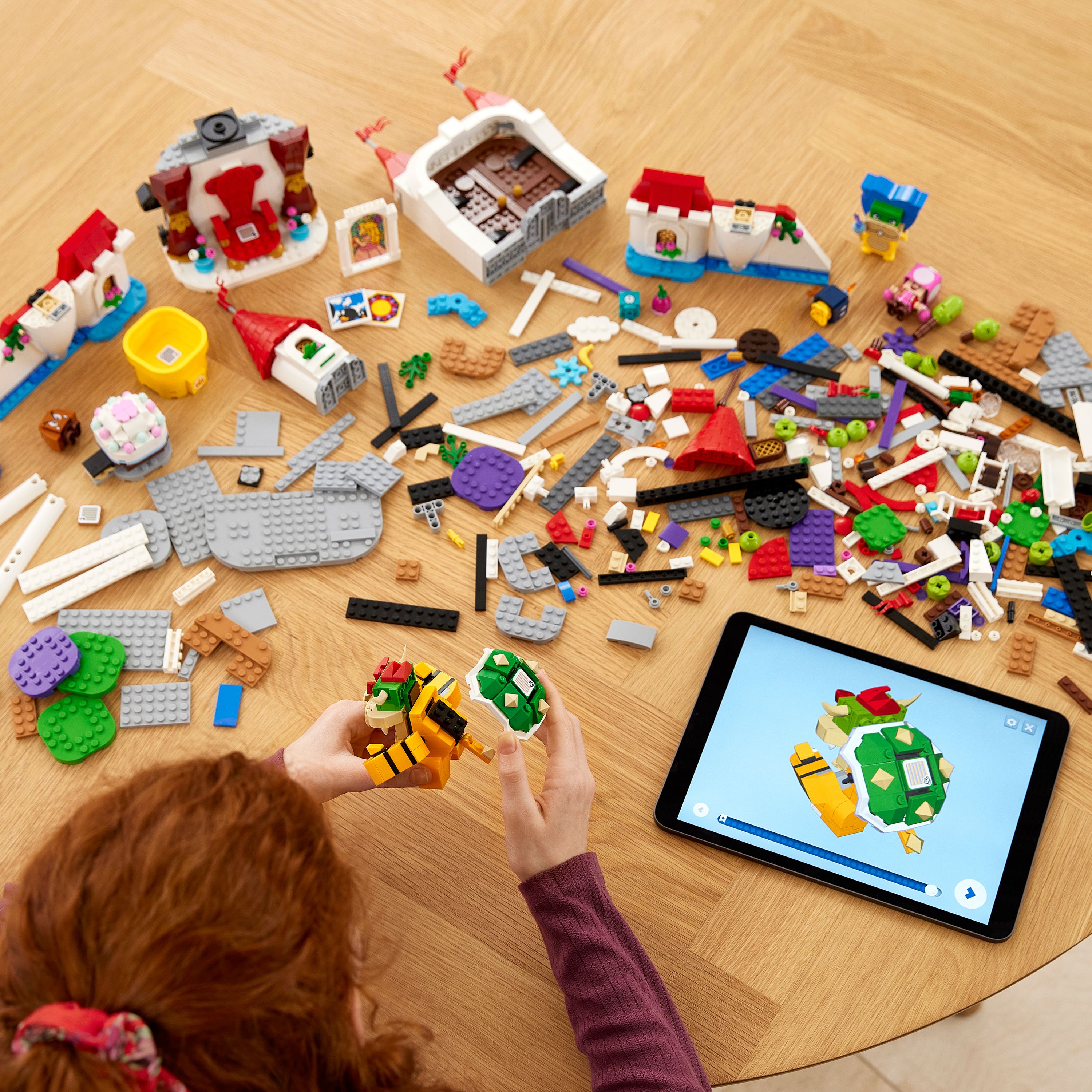 Конструктор LEGO Super Mario Додатковий набір, Замок Персика, 1216 деталей (71408) - фото 6
